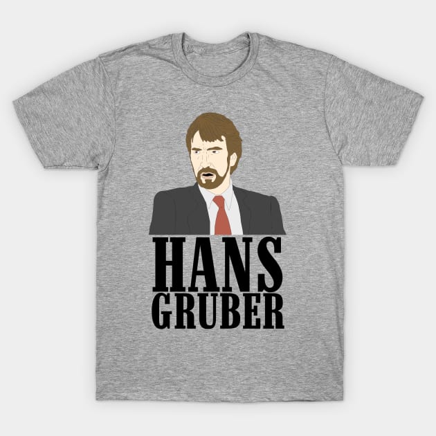 Hans Gruber T-Shirt by VideoNasties